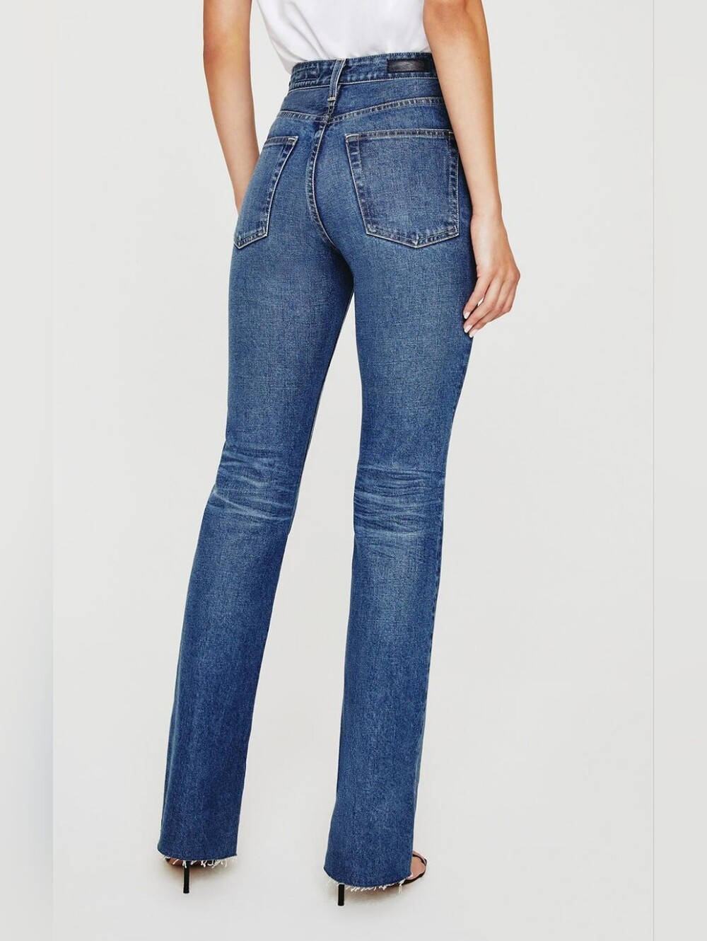 Ag Adriano Goldschmied Women's Blue Bootcut Jeans - Picture 12 of 12